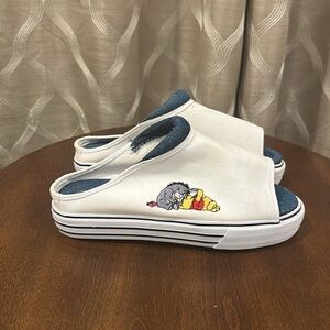 Vintage 90’s Disney Pooh & Eeyore Women’s Platform Shoes